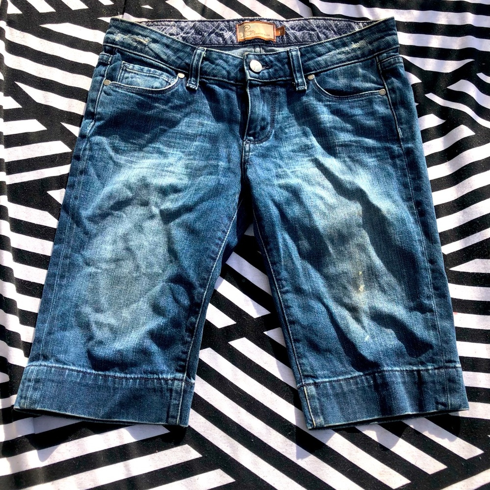 PAIGE | ‘Blue Heights’ Jean Shorts